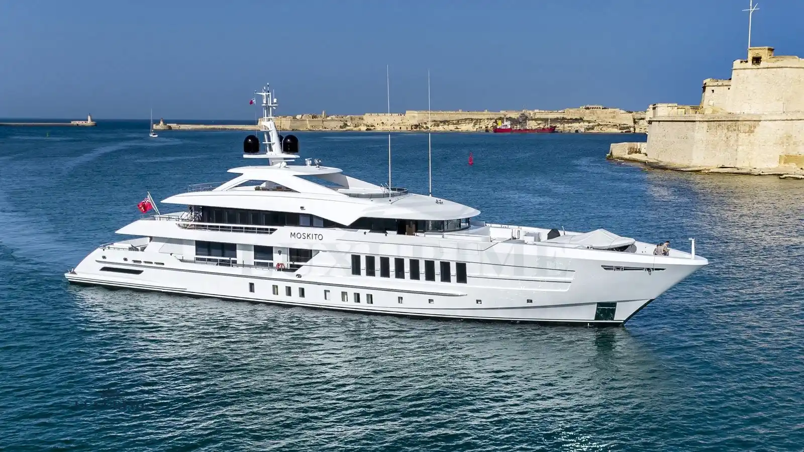 MOSKITO Heesen 55m Steel Yacht Charter