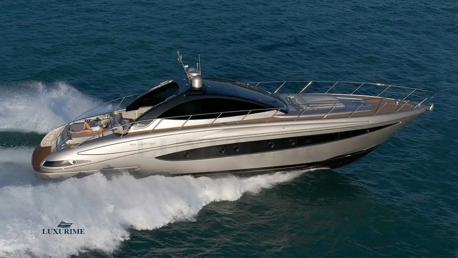 RIVA VERTIGO 63 yacht charter on the French Riviera with skipper