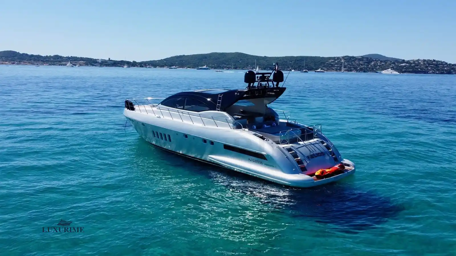 HELIOS Mangusta 72 yacht charter on the French Riviera with crew