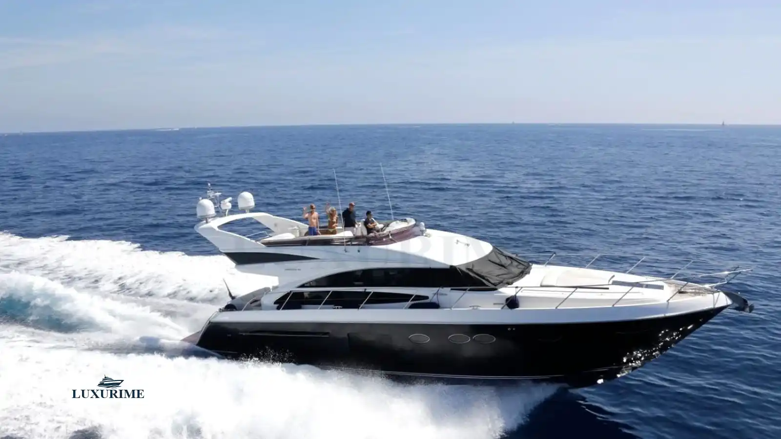 PRINCESS V64 boat rental on the French Riviera with skipper